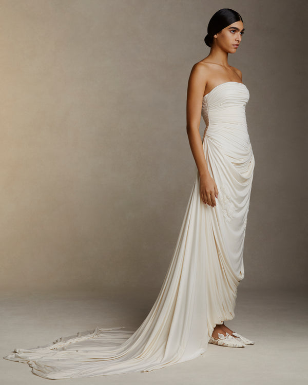 Danielle Frankel Harris GOWN ALABASTER
