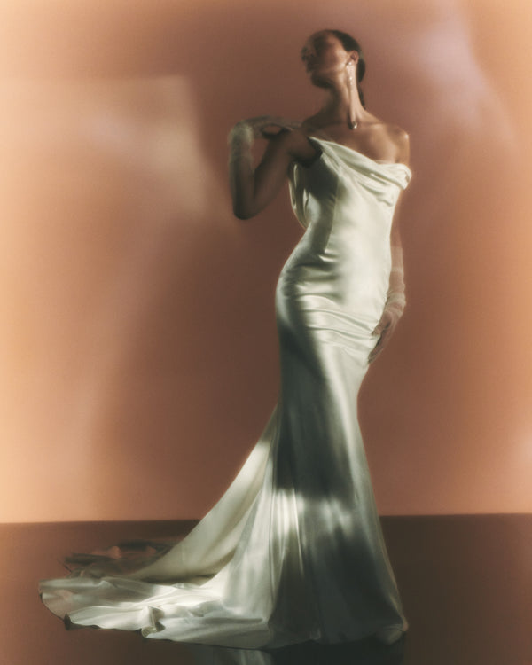 Danielle Frankel Hazel GOWN PEARL