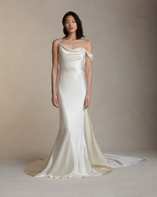 danielle frankel Hazel GOWN PEARL