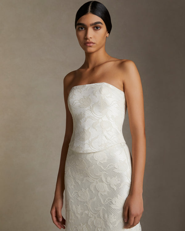 Danielle Frankel Isadora TOP IVORY