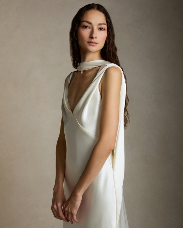 Danielle Frankel Josephine GOWN PEARL