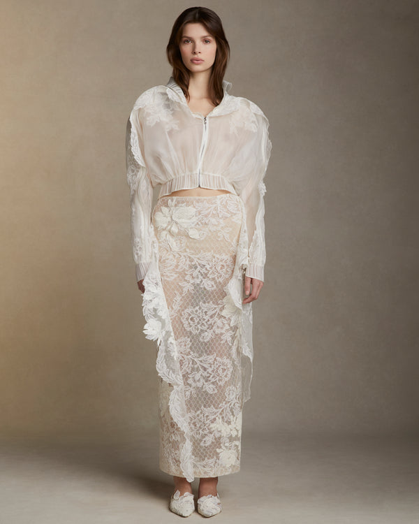 danielle frankel Laila SKIRT BISQUE