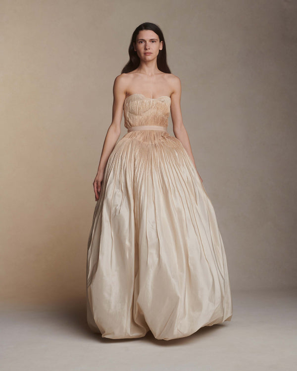 danielle frankel Lennon GOWN Almond