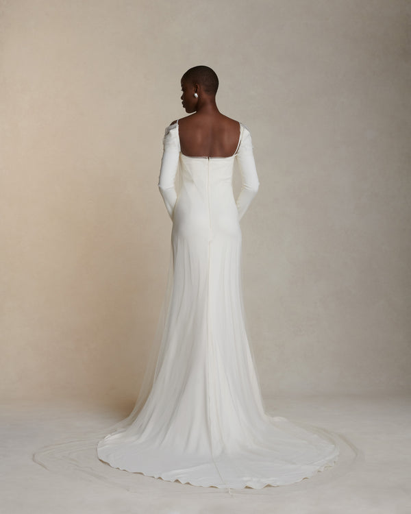 Danielle Frankel Leona GOWN PEARL