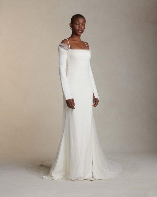 danielle frankel Leona GOWN PEARL