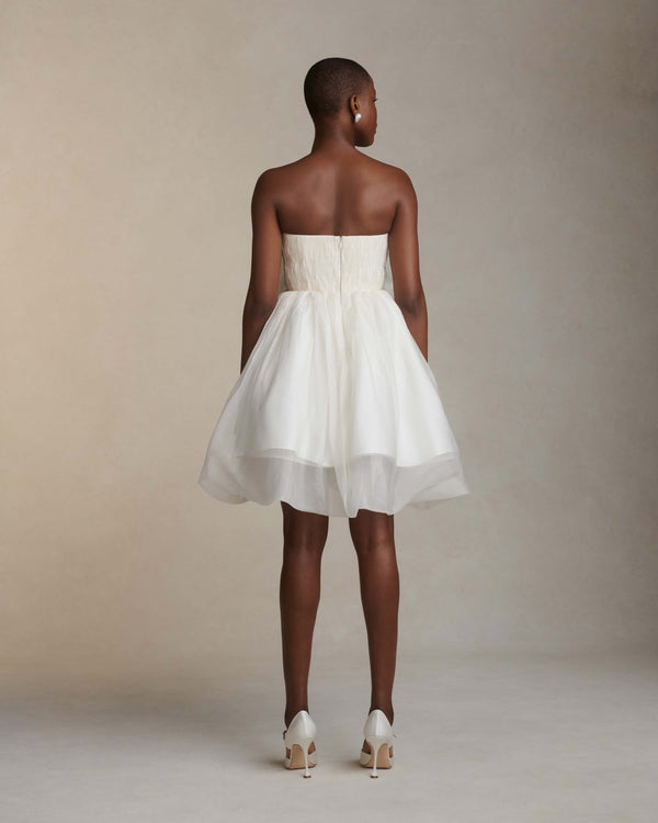 Danielle Frankel Lottie DRESS IVORY