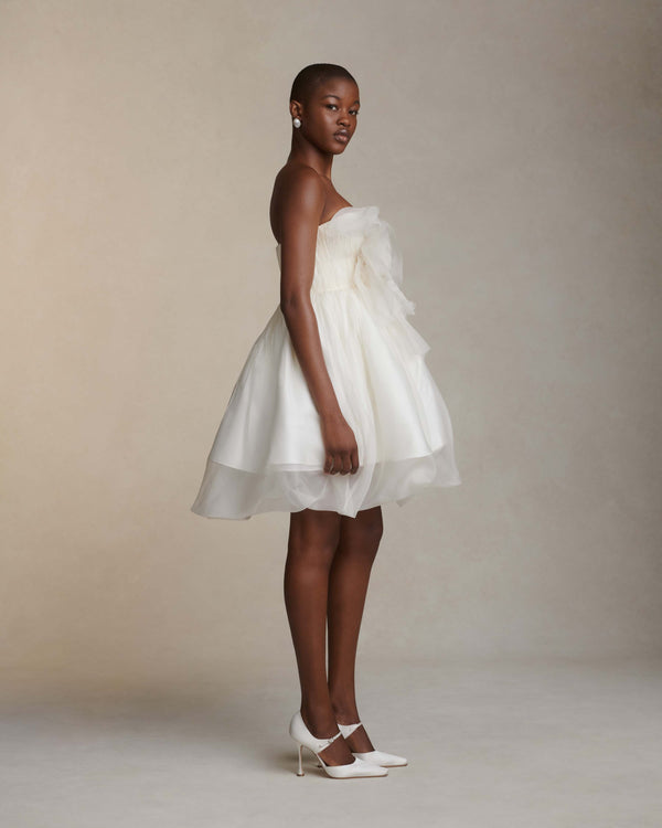 Danielle Frankel Lottie DRESS IVORY