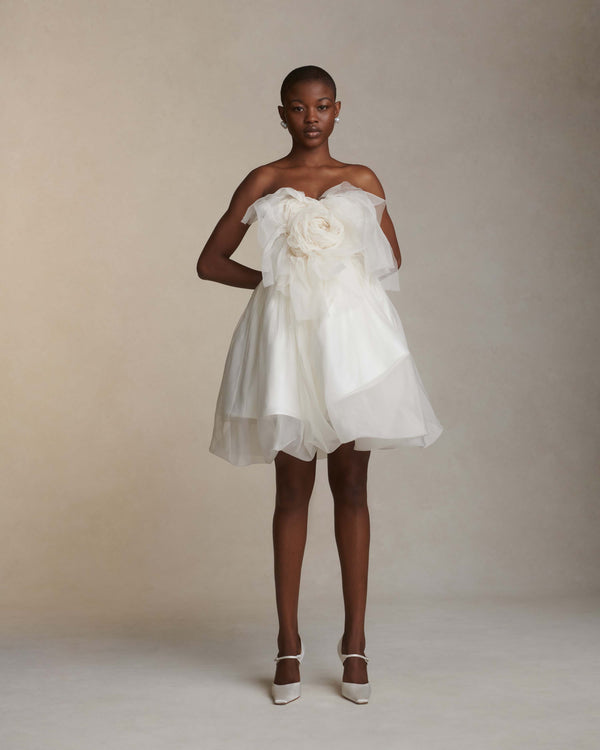 danielle frankel Lottie DRESS IVORY