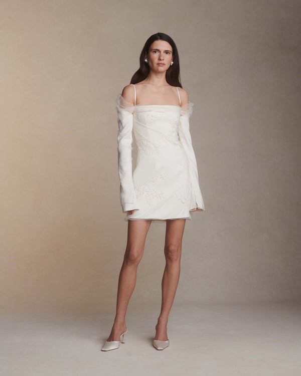 danielle frankel Lucy GOWN PEARL