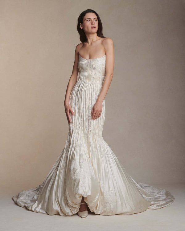 Danielle Frankel Luna GOWN PEARL