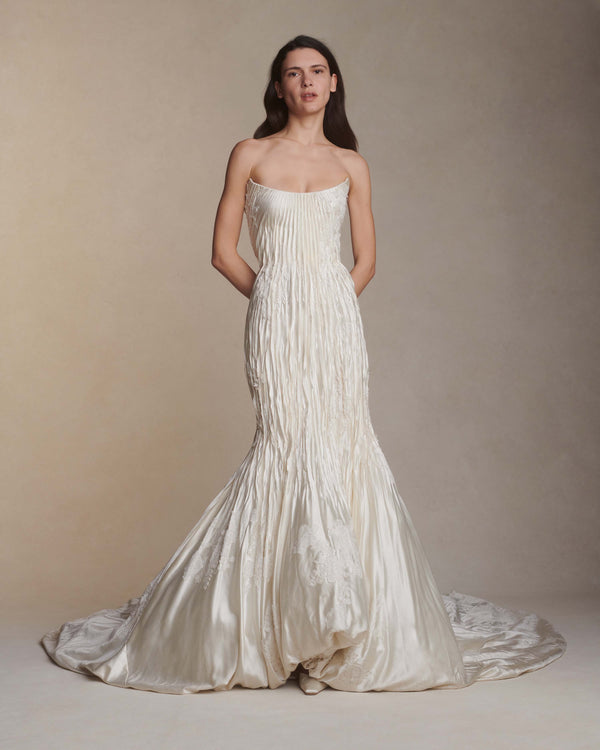 Danielle Frankel Luna GOWN PEARL