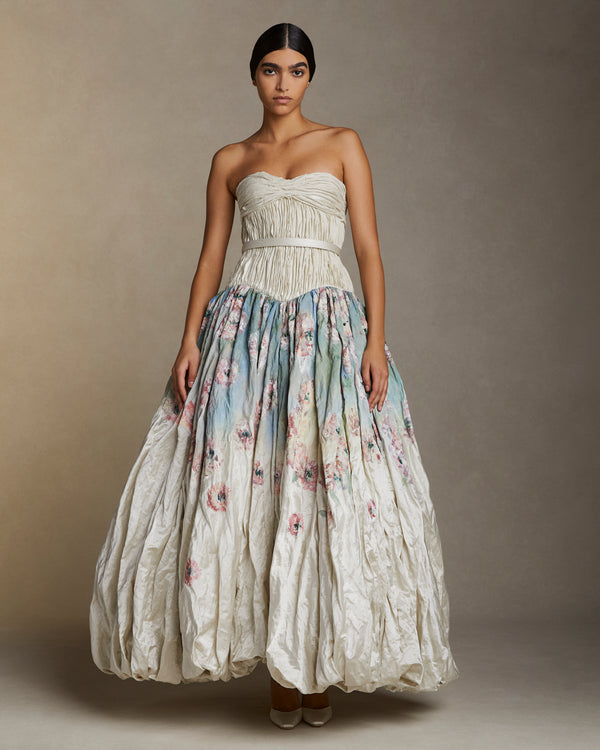 danielle frankel Maeve GOWN silver