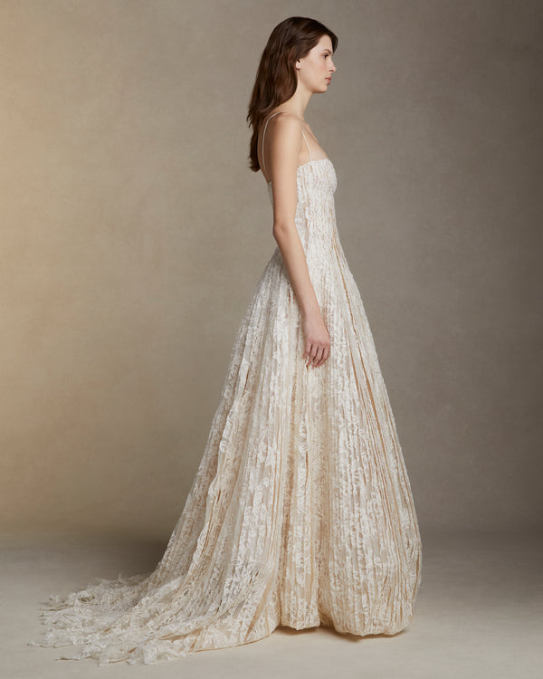 Danielle Frankel Marlow GOWN BISQUE