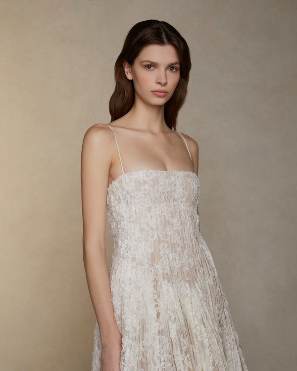 Danielle Frankel Marlow GOWN BISQUE