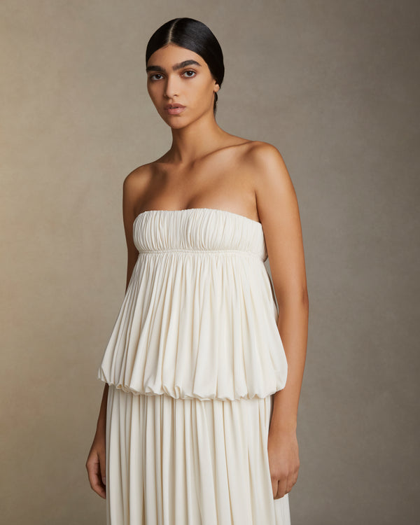 Danielle Frankel Mathilde GOWN ALABASTER