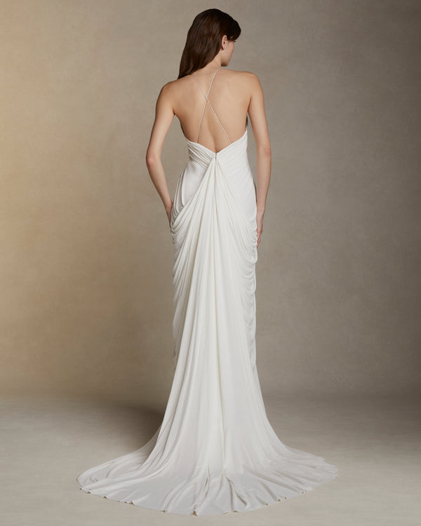 Danielle Frankel Milli GOWN PORCELAIN