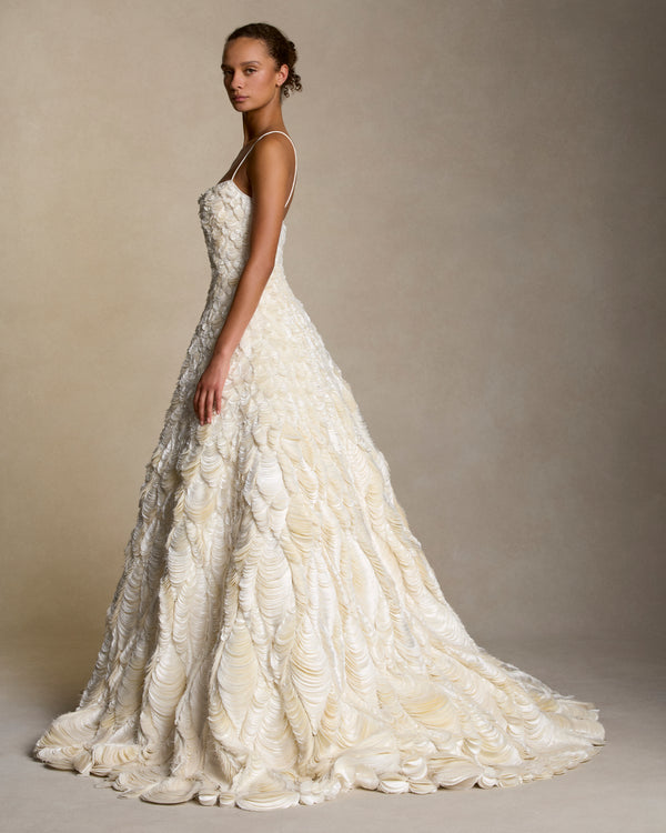 Danielle Frankel Octavia GOWN PEARL