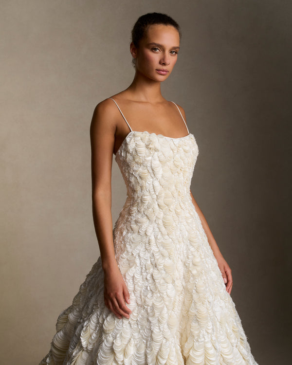 Danielle Frankel Octavia GOWN PEARL