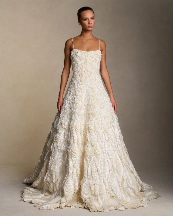 danielle frankel Octavia GOWN PEARL