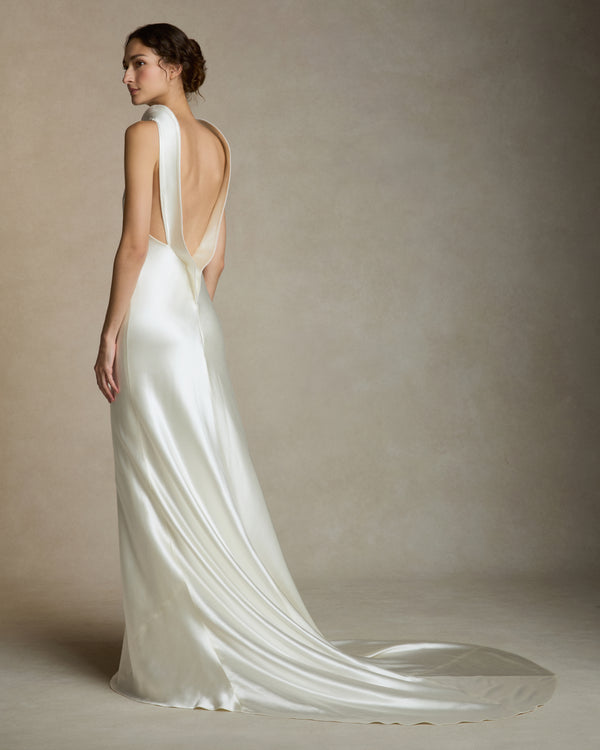 danielle frankel Odette GOWN PEARL
