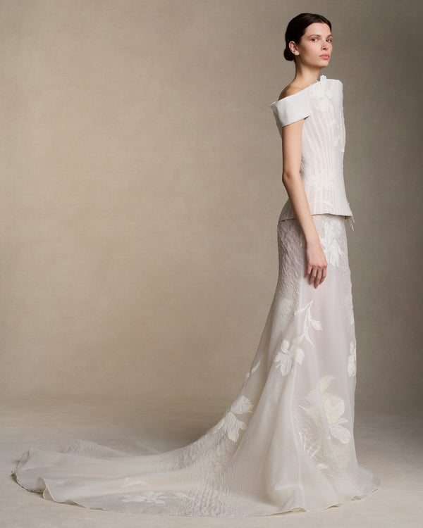 Danielle Frankel Parker TOP LIGHT IVORY
