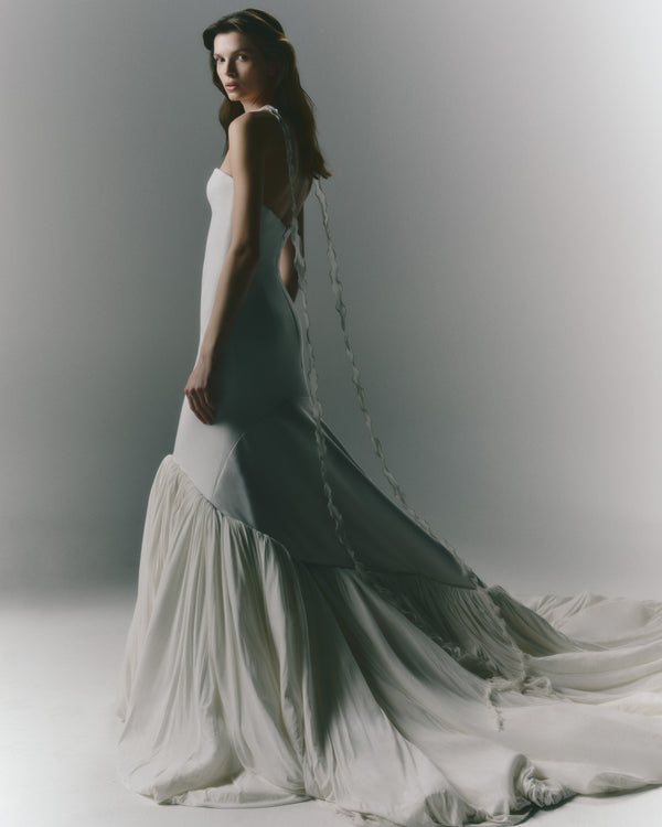 Danielle Frankel Piper GOWN PORCELAIN