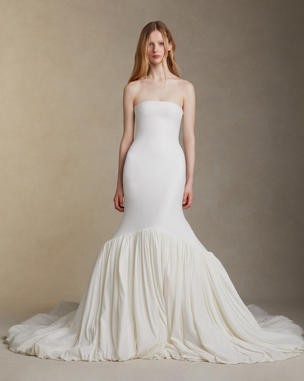 danielle frankel Piper GOWN PORCELAIN