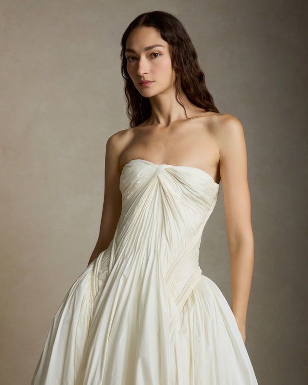 Danielle Frankel Priscilla GOWN IVORY