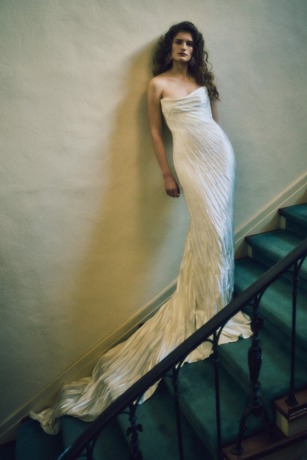Danielle Frankel Rainey DRESS PEARL