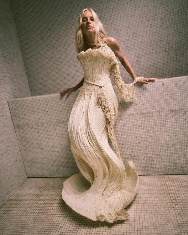 Danielle Frankel Raphaella GOWN PEARL