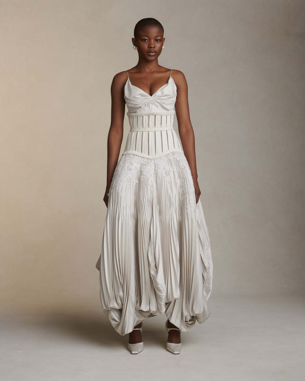 danielle frankel Remy GOWN PEARL