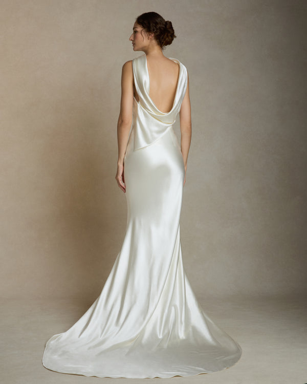 Danielle Frankel River GOWN PEARL