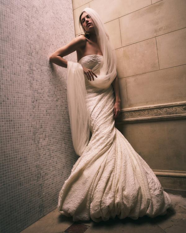 Danielle Frankel Rowan GOWN PEARL