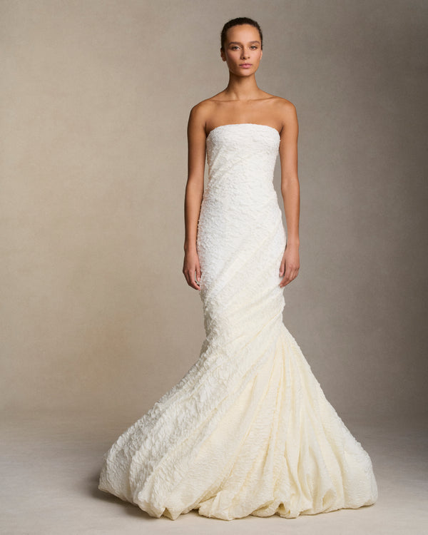 danielle frankel Rowan GOWN PEARL