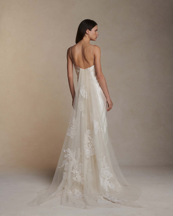 Danielle Frankel Scarlet GOWN PEARL