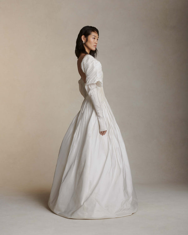 Danielle Frankel Tabitha GOWN LIGHT IVORY