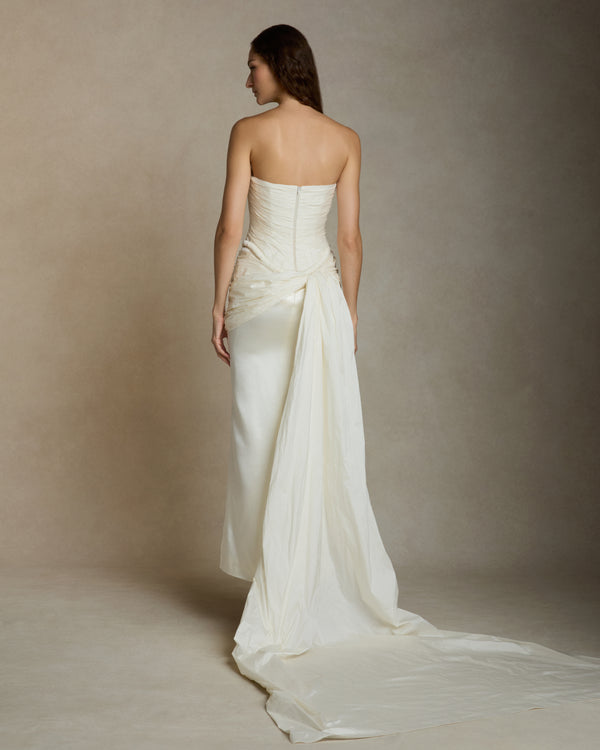 Danielle Frankel Talulah Taffeta SKIRT PEARL