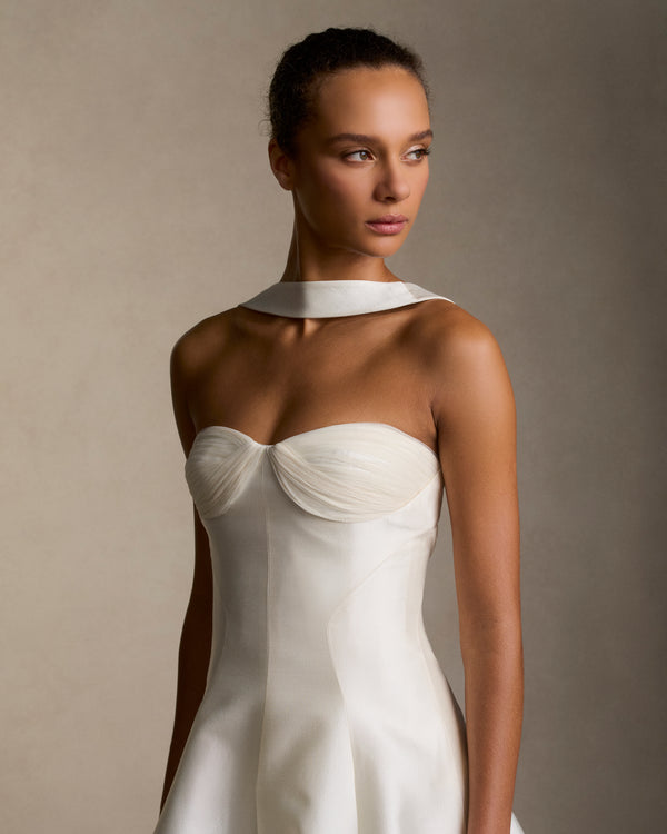 Danielle Frankel Violette GOWN PEARL
