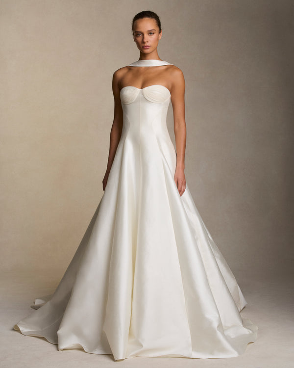 danielle frankel Violette GOWN PEARL