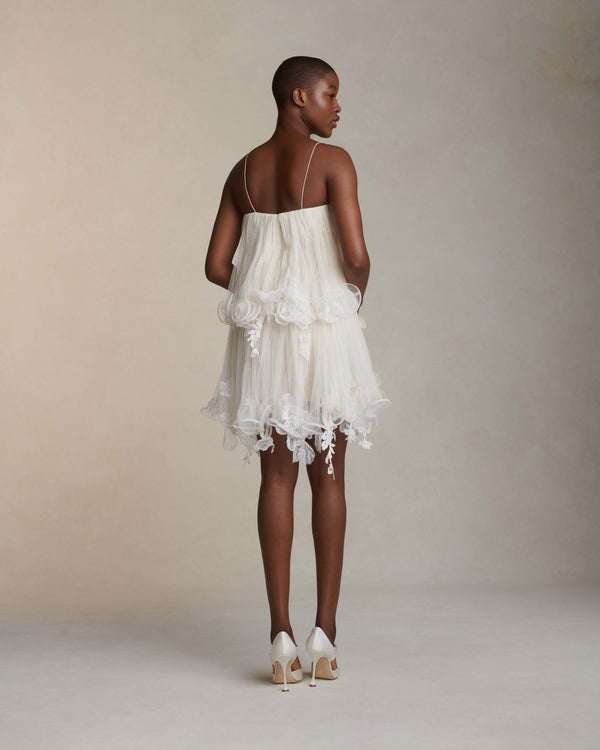 Danielle Frankel Wendell DRESS IVORY