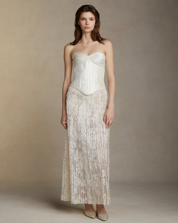 danielle frankel Willow SKIRT Bisque