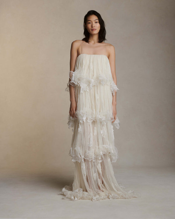 danielle frankel Wren GOWN IVORY