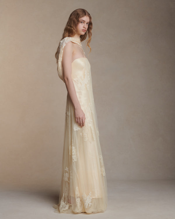 Danielle Frankel Yara GOWN BUTTER