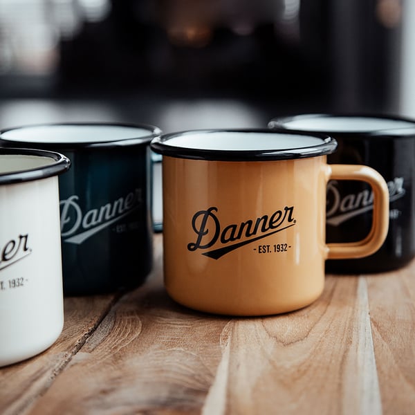 Danner Enamel Camp Mug