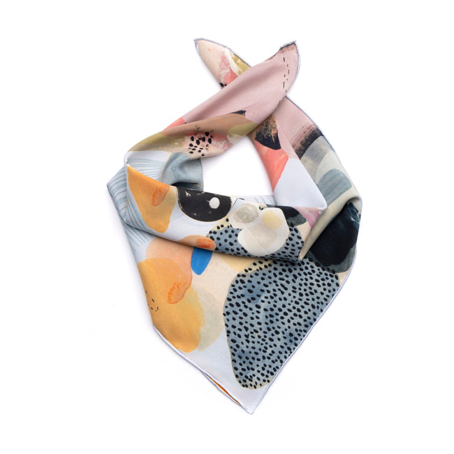 dannijo Abstract Printed Square Scarf