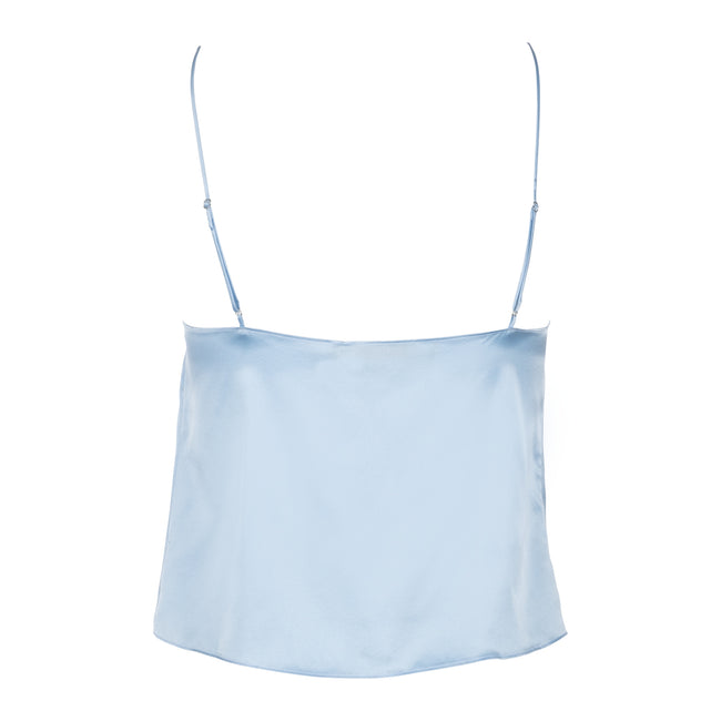 Dannijo Baby Blue Square Neck Cami