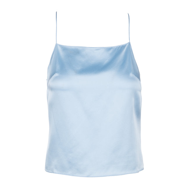dannijo Baby Blue Square Neck Cami