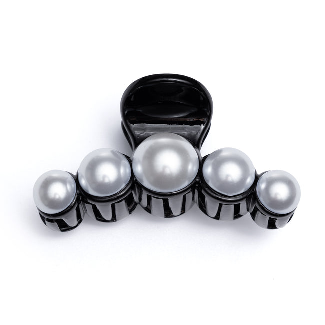 dannijo Black Pearl Hair Clip