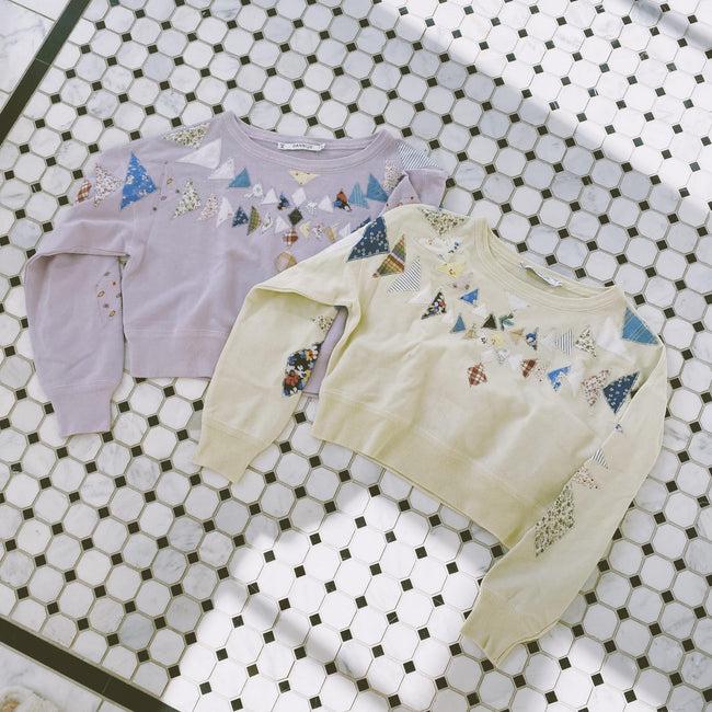 Dannijo Butter Patchwork Sweatshirt