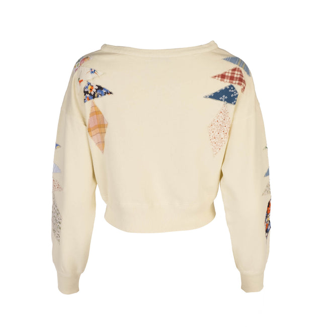 Dannijo Butter Patchwork Sweatshirt